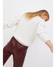 LIUJO   Jersey de cuello alto con tachuelas bialana - Su&eacute;teres de mujer - 3