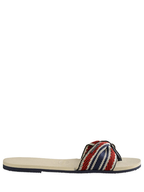 YOU SAINT TROPEZ FITA Sandalias beige - Zapatos Mujer