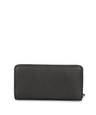 TOSCA BLU BASIC Cartera grande de piel con cremallera negro - Carteras Mujer - 4