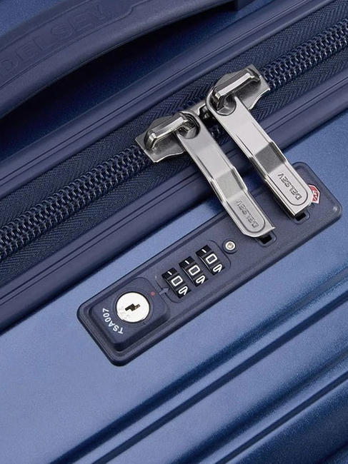 CAUMARTIN PLUS  Carro para equipaje de mano 4 ruedas dobles azul claro - Equipaje de mano