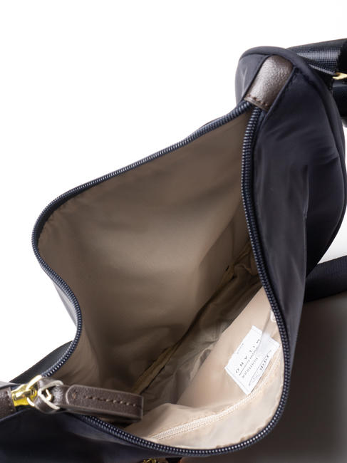 X-COLLECTION Bolso pequeño de media luna oce / moro - Bolsos Mujer