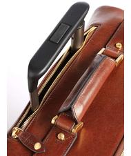 THE BRIDGE STORY Carro para equipaje de mano, en cuero BROWN - Equipaje de mano - 3