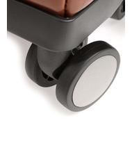 THE BRIDGE STORY Carro para equipaje de mano, en cuero BROWN - Equipaje de mano - 4