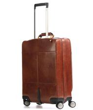 THE BRIDGE STORY Carro para equipaje de mano, en cuero BROWN - Equipaje de mano - 5