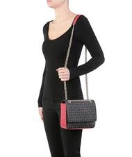 POLLINI Heritage Classic Bolso de hombro laca negra - Bolsos Mujer - 5