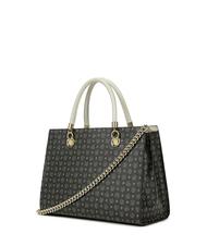 POLLINI Heritage Classic Maletín de mano, con bandolera Negro / marfil - Bolsos Mujer - 3