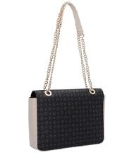 POLLINI Heritage Classic Bolso de hombro Negro / marfil - Bolsos Mujer - 2