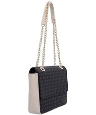 POLLINI Heritage Classic Bolso de hombro Negro / marfil - Bolsos Mujer - 3