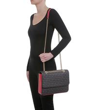 POLLINI Heritage Classic Bolso de hombro laca negra - Bolsos Mujer - 5