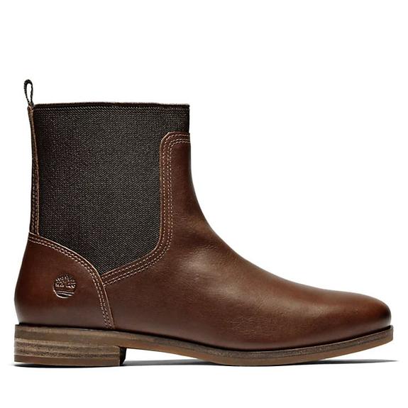 SOMERS FALLS Botas chelsea avellana - Zapatos Mujer