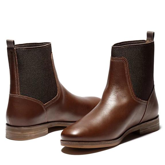 SOMERS FALLS Botas chelsea avellana - Zapatos Mujer