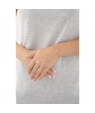 AMEN PREGA E AMA Pulsera de plata rosa - Pulseras