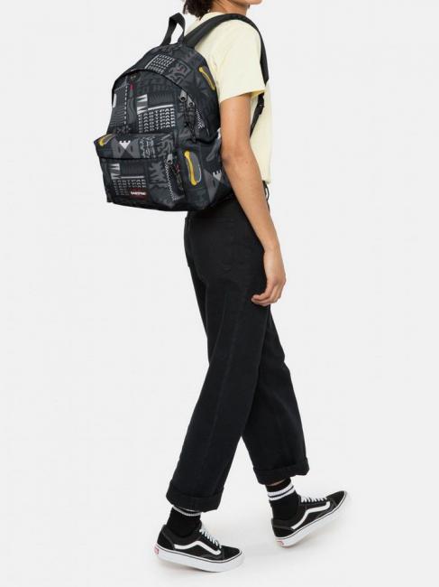 PADDED PAKR Mochila arte de la pared negro - Mochilas Escuela & Tiempo Libre