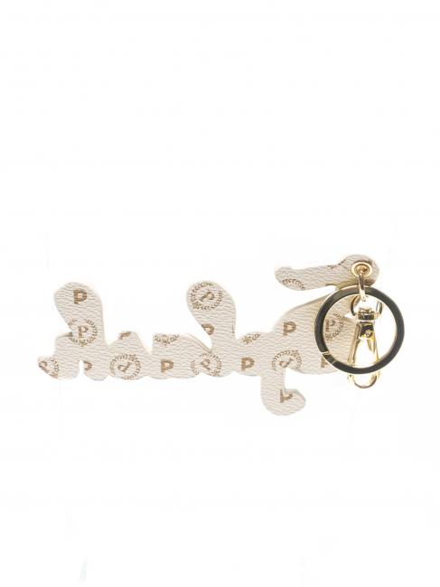 HERITAGE Llavero estampado beige / negro - Llaveros