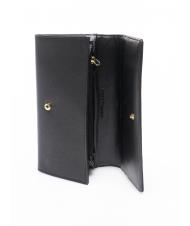 BRACCIALINI SAFFI Billetera de cuero negro - Bolsos Mujer - 2