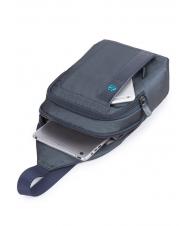 PIQUADRO P16 Mochila con soporte para tableta de un solo hombro VERIFICAR / AZUL - Bandoleras Hombre - 3