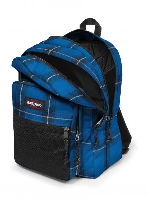 PINNACLE Mochila azul a cuadros - Mochilas Escuela & Tiempo Libre