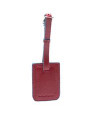 PIQUADRO CAMPIONARIO - BLUE SQUARE Etiqueta de direcci&oacute;n ROJO - Accesorios de viaje - 2
