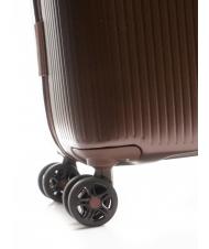 MANDARINA DUCK AIRCASE  Carro de gran tama&ntilde;o PLATINO - Trolley R&iacute;gidos - 7