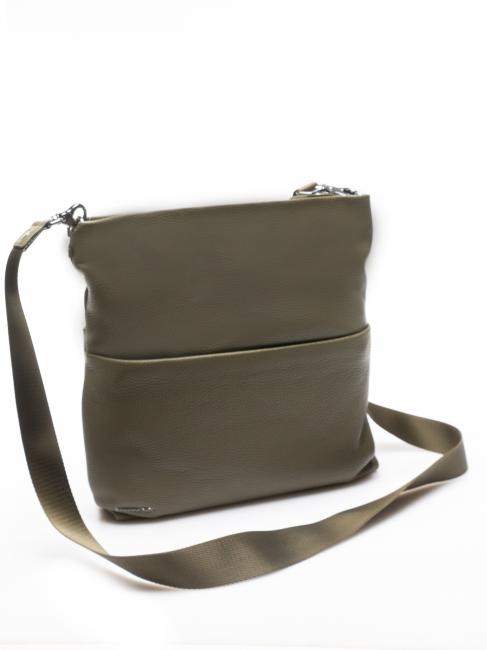 Mellow Bolso saco con bandolera extra&iacute;ble OLIVA MILITAR - Bolsos Mujer