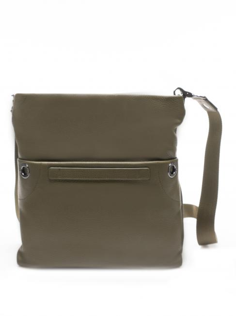 Mellow Bolso saco con bandolera extra&iacute;ble OLIVA MILITAR - Bolsos Mujer