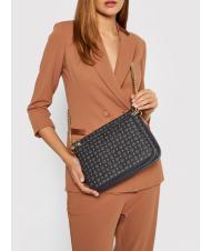 POLLINI HERITAGE  Bolso de hombro con cadena negro - Bolsos Mujer - 7