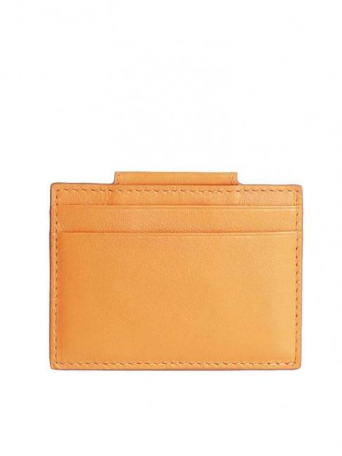 URBAN Tarjetero para tarjetas de crédito en piel NARANJA - Carteras Hombre