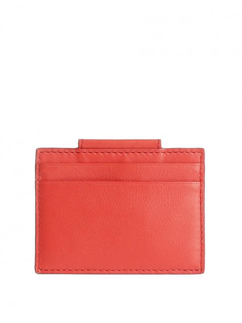 URBAN Tarjetero para tarjetas de cr&eacute;dito en piel ROJO - Carteras Hombre