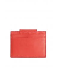 PIQUADRO URBAN Tarjetero para tarjetas de cr&eacute;dito en piel ROJO - Carteras Hombre - 2