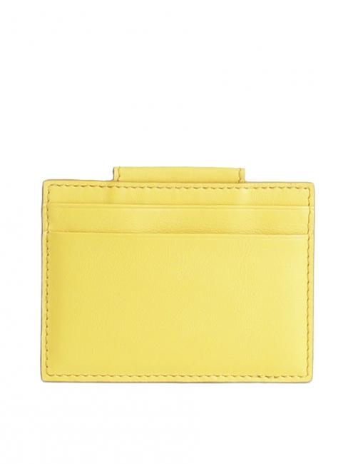 URBAN Tarjetero para tarjetas de cr&eacute;dito en piel amarillo - Carteras Hombre