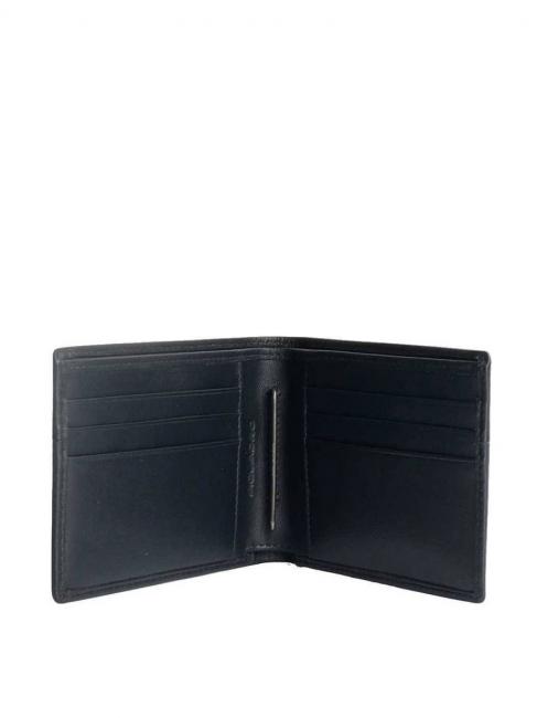 URBAN Cartera de piel horizontal azul - Carteras Hombre