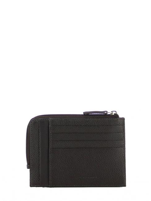 Cartera De piel negro - Carteras Hombre