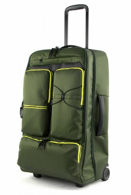 OTELLO Bolso trolley mediano VERDE - Trolley Semirr&iacute;gidos