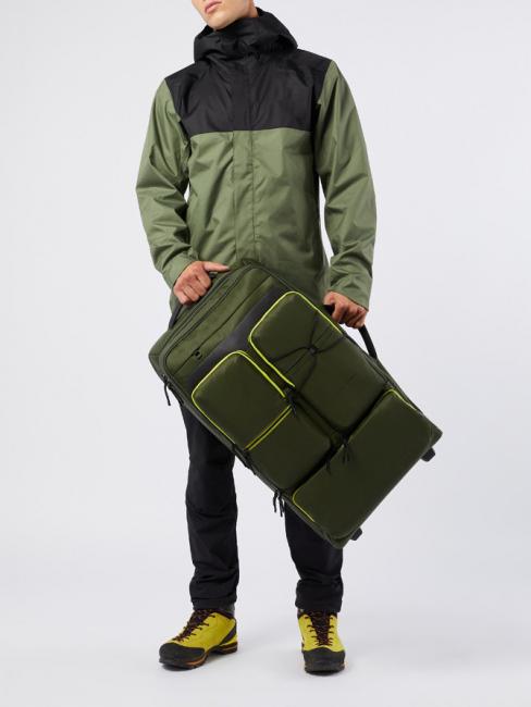 OTELLO Bolso trolley mediano VERDE - Trolley Semirr&iacute;gidos