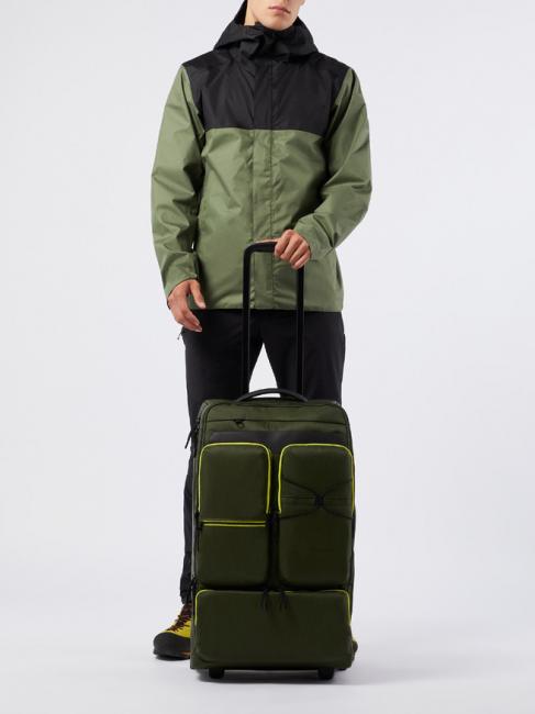 OTELLO Bolso trolley mediano VERDE - Trolley Semirr&iacute;gidos