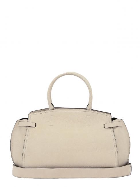 GITA Bolso, con bandolera, en piel nobuck BEIGE - Bolsos Mujer