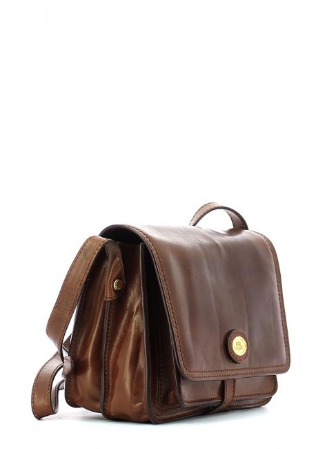 STORY Bolso bandolera, en piel BROWN - Bolsos Mujer