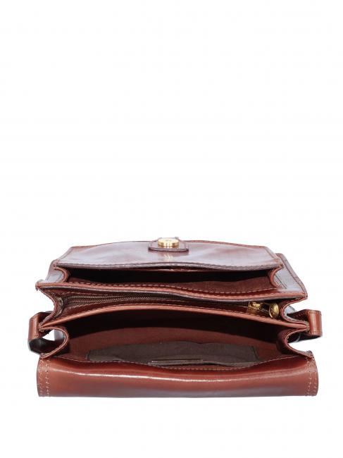 STORY Bolso bandolera, en piel BROWN - Bolsos Mujer