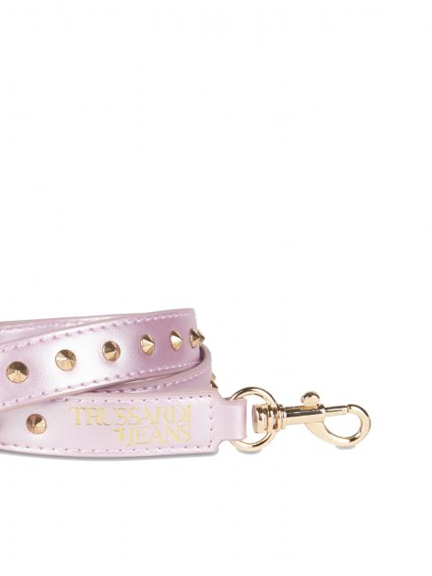 Tracolla per borsa con borchie  lila - Accesorios para bolsos