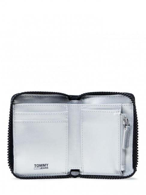TJW Cartera peque&ntilde;a con cremallera negro - Carteras Mujer