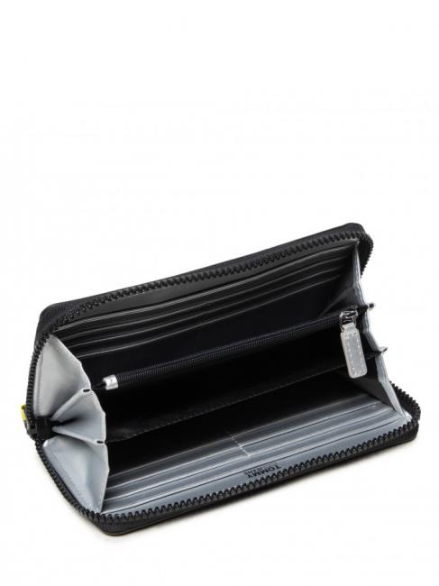 TJW Cartera grande con cremallera negro - Carteras Mujer