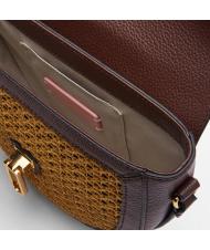 COCCINELLE BEAT Paglia Minibolso de hombro chocolate / caramelo - Bolsos Mujer - 3
