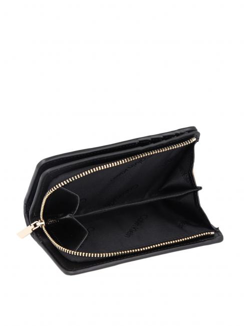 RE-LOCK FRENCH Cartera mediana ckblack - Carteras Mujer
