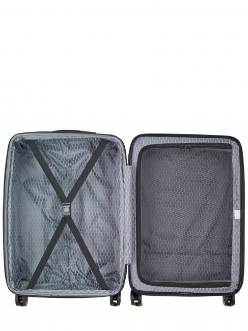 AIR ARMOUR Carro giratorio mediano, extensible negro - Trolley Rígidos