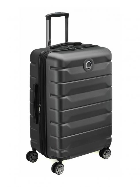 AIR ARMOUR Carro giratorio mediano, extensible negro - Trolley Rígidos