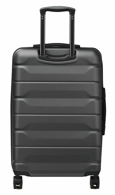 AIR ARMOUR Carro giratorio mediano, extensible negro - Trolley Rígidos
