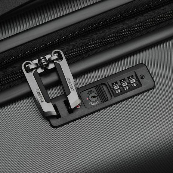 AIR ARMOUR Carro giratorio mediano, extensible negro - Trolley Rígidos