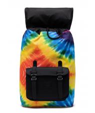 HERSCHEL Mochila Modelo LITTLE AMERICA MID VOLUME, para port&aacute;til de 13" te&ntilde;ido anudado del arco iris - Mochilas Escuela & Tiempo Libre - 3