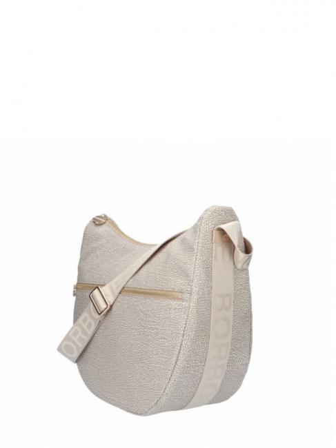BORBONESO Bolso LUNA Hobo, mediano arena - Bolsos Mujer