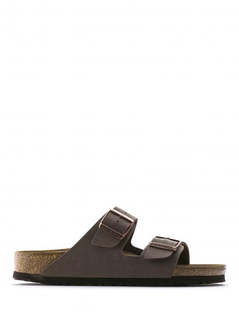 ARIZONA BIRKO-FLOR NUBUK Sandalia zapatilla moca - Zapatos unisex